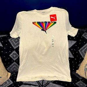“Let Equality Bloom” men’s Puma t-shirt